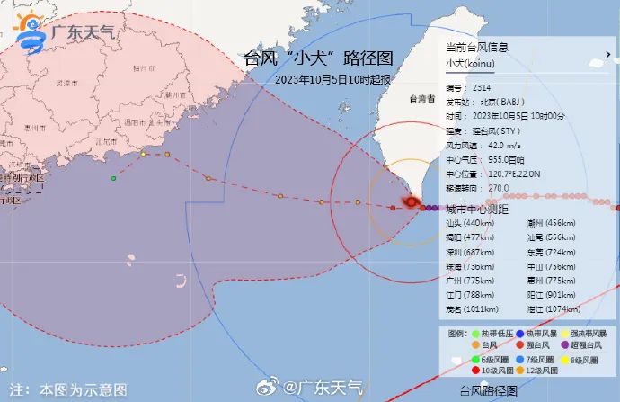 “小犬”来袭！或7日登陆广东带来严重风雨！对返工返学影响！