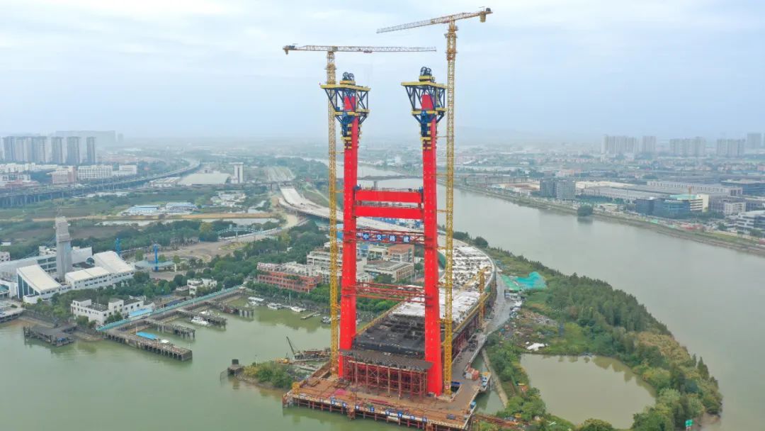 顺德大桥索塔成功封顶！力争2025年通车！