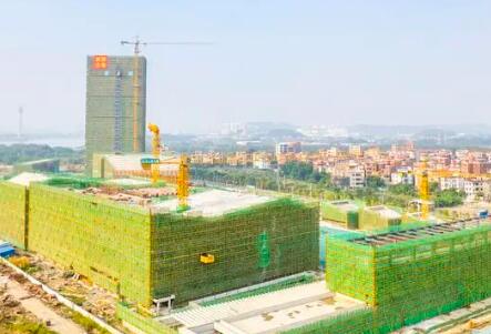 广州美术学院佛山校区一期工程封顶