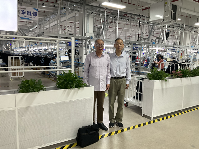 老树新花  谋篇布局  佛山瑞蒽服装上智能吊挂系统产能跃升产值翻番