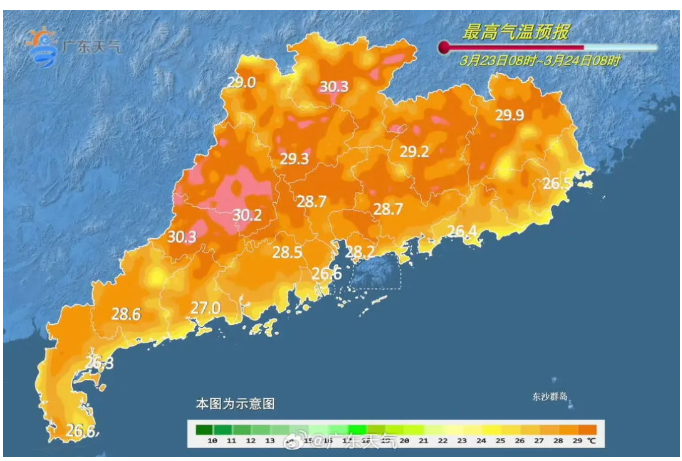 佛山下周“换季式”降温……飙到30℃！