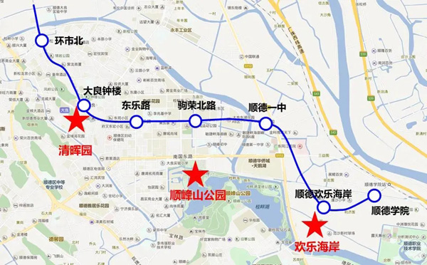 2025年五一假期大良街道景区商圈停车指引