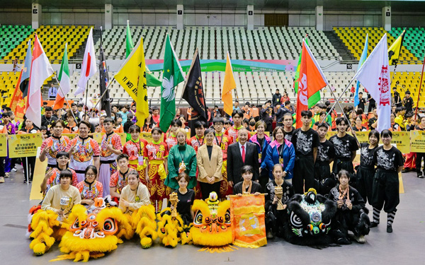 第十二届“狮王争霸国际赛 2025 — 美高梅杯”妈阁庙前地盛大开锣